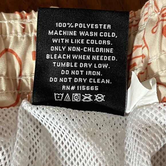 Nickelodeon SpongeBob SquarePants Men's Surf Swim Trunks Shorts Size XL - Picture 7 of 9